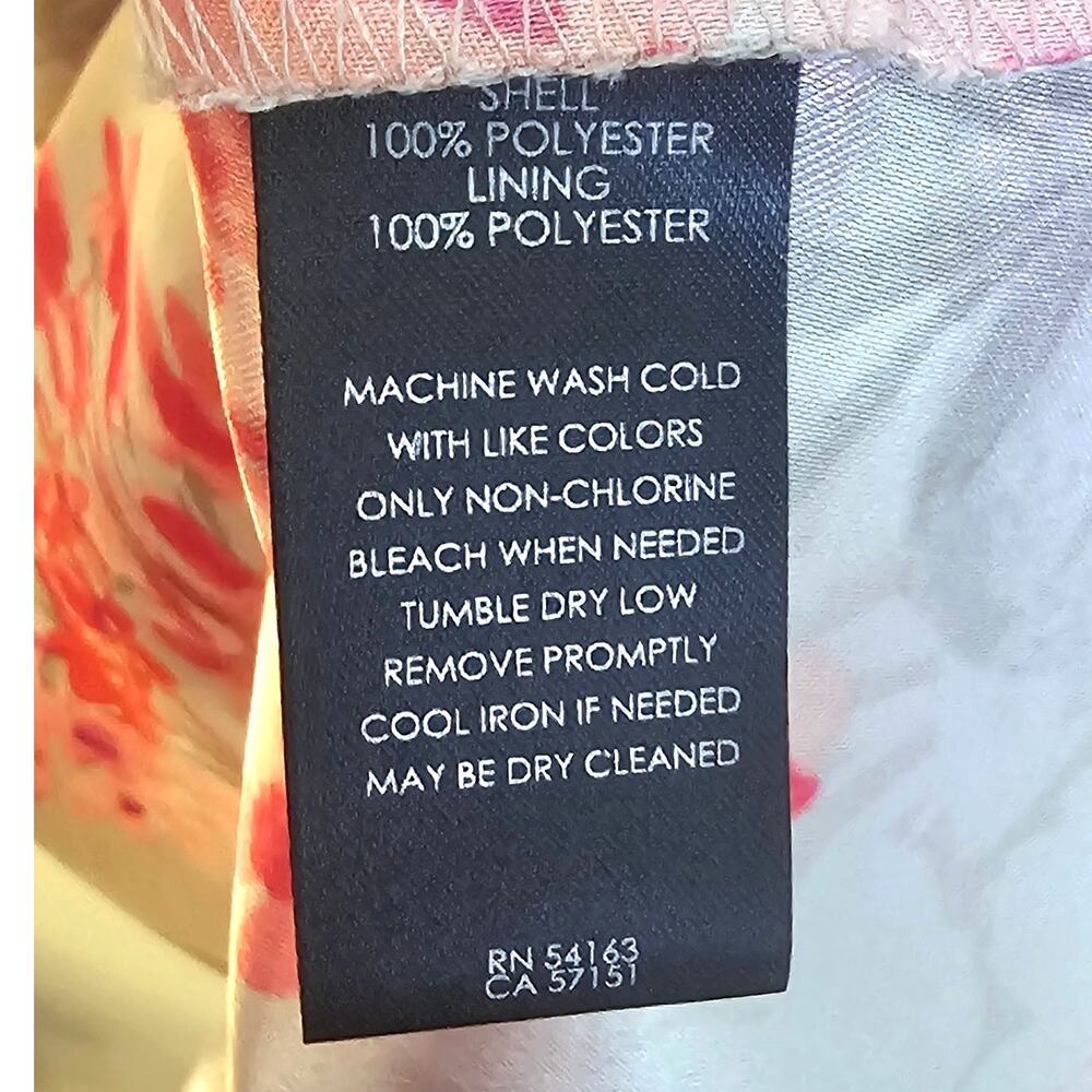 Jessica Howard Silver with Pink Floral Romantic Cottagecore V-Neck Dress - Picture 8 of 8